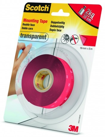3M FIX Transparent 19 mm 5 m