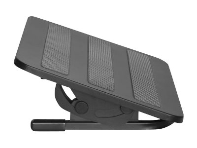 MANHATTAN Ergonomische Fusstütze Für mehr Komfort und Produktivität am Schreibtisch neigbar 300x380mm Fläche gummiert schwarz