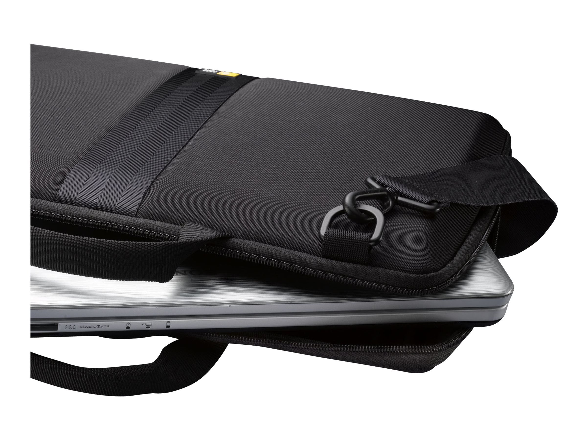 case LOGIC Laptoptasche Attaché Kunststoff schwarz 3201244 bis 40,6 cm 16 Zoll