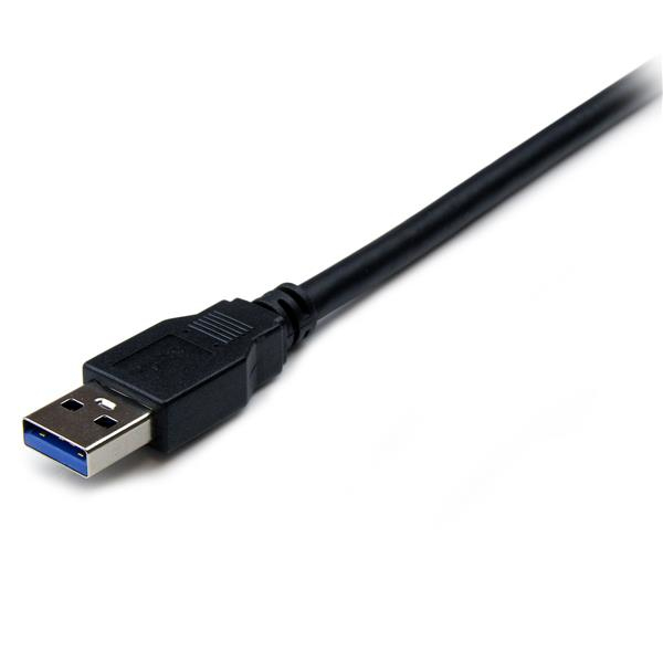STARTECHCOM 2m Black SuperSpeed USB 30 Extension Cable A to A MF