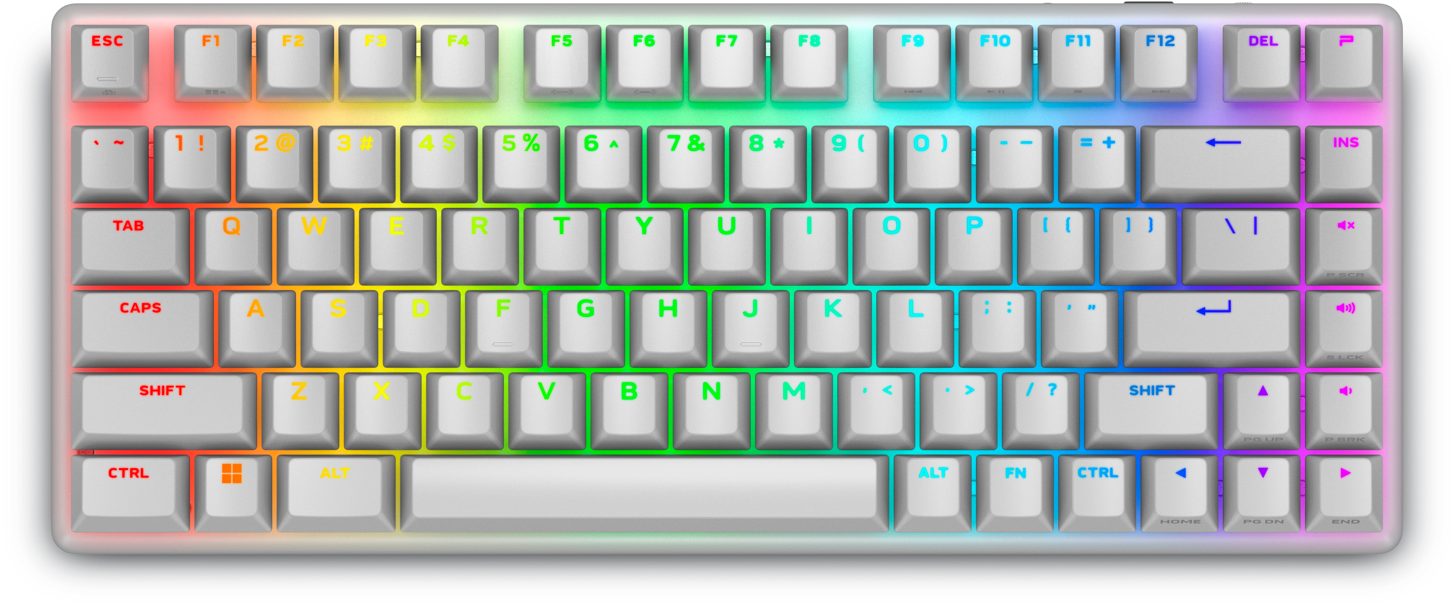 DELL Alienware Pro Wireless Gaming Keyboard Lunar Light US QWERTY