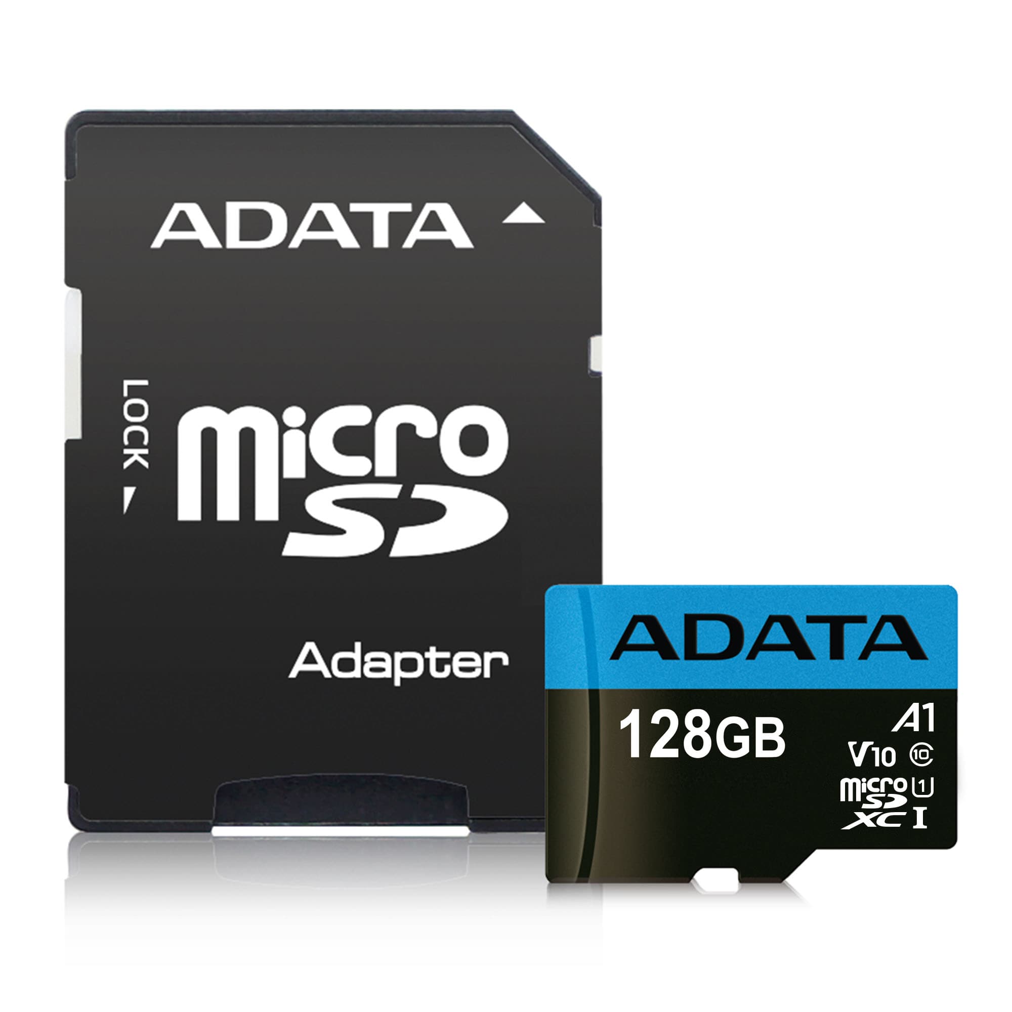 CARD Adata Premier microsdxc 128GB 100R25W UHSI Class 10 A1 V10 Adapter