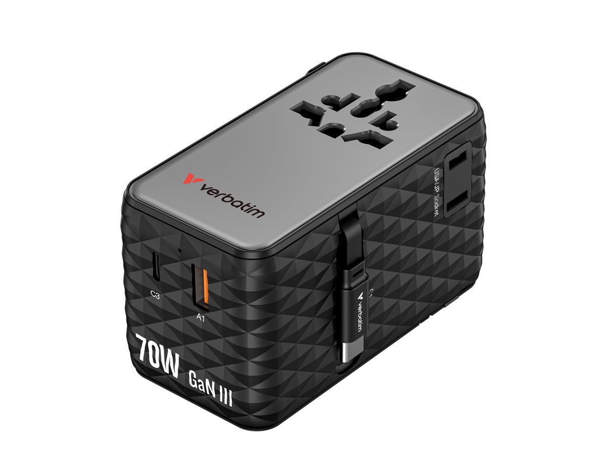30186 VERBATIM Charge n Travel 70W C2