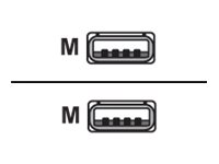 helos Anschlusskabel, USB 2.0 A Stecker/A Stecker, 5,0m, schwarz helos Anschlusskabel, USB 2.0 A Stecker/A Stecker, 5,0m, schwarz