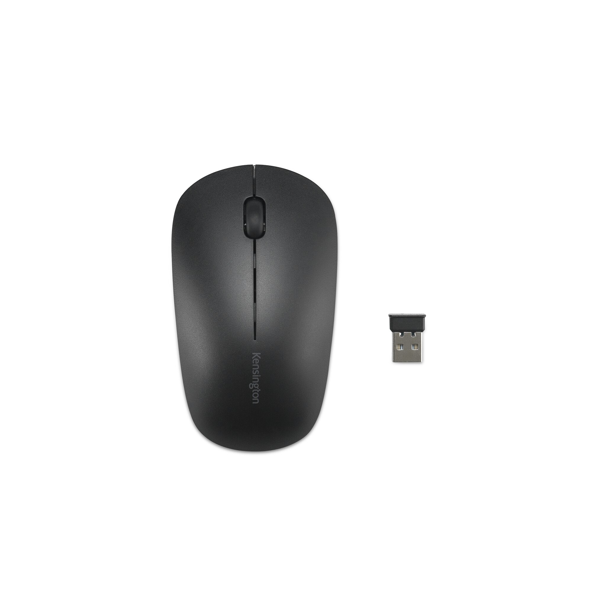Kensington KM150 EQ Tastatur-Maus-Set kabellos Schwarz