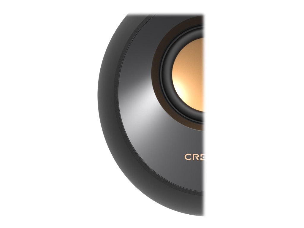 Creative Labs Pebble V2 20 schwarz, Klinke, USBC