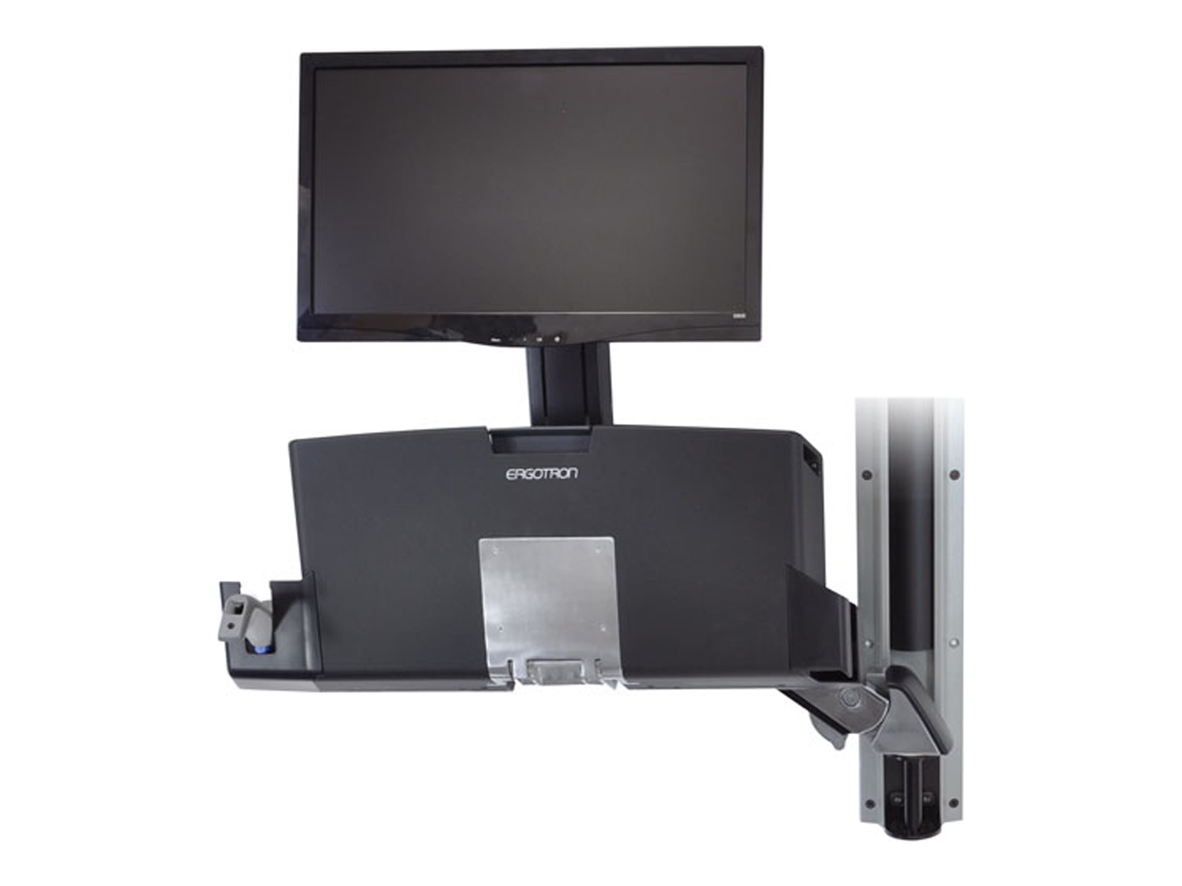 Ergotron StyleView Sit-Stand Combo LCD bis 61 cm 24 Zoll Wandmontage