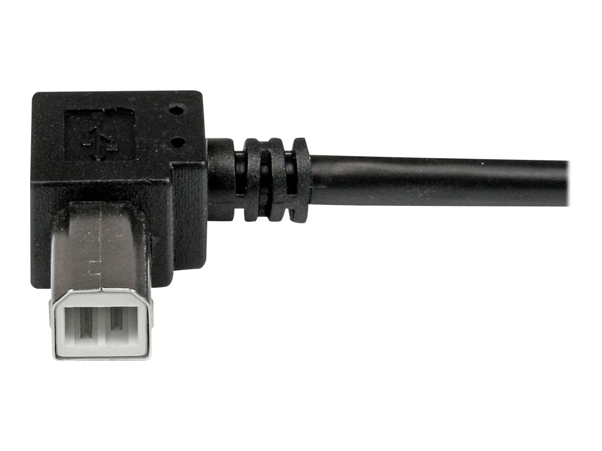 STARTECH.COM 3m USB 2.0 A to Right Angle B Cable - M/M
