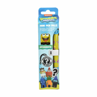 BlueSky Kugelschreiber SpongeBob Mini Pen Pals gelb, blau, Schreibfarbe schwarz, 1 St