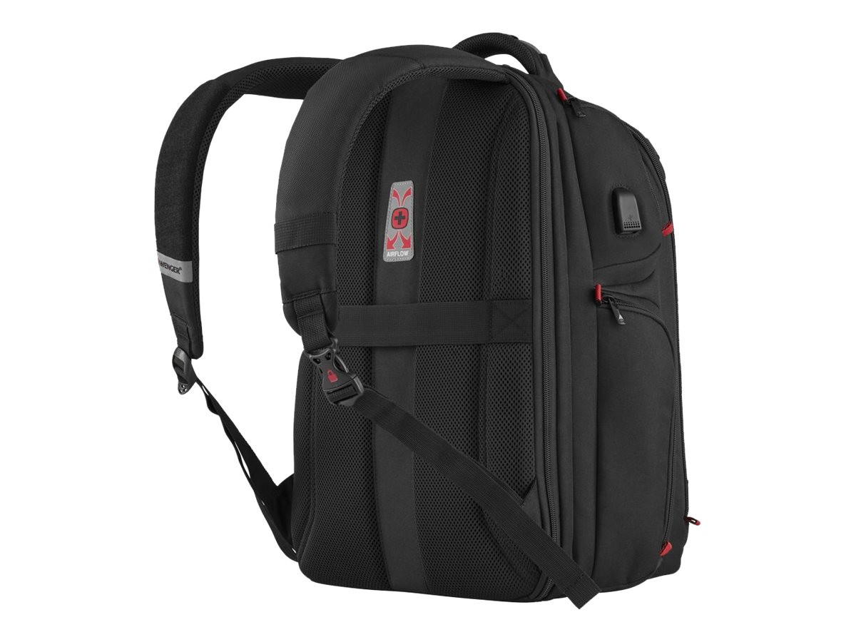 Wenger PlayerOne17,3-Zoll-Gaming-Laptop-Rucksack - schwarz