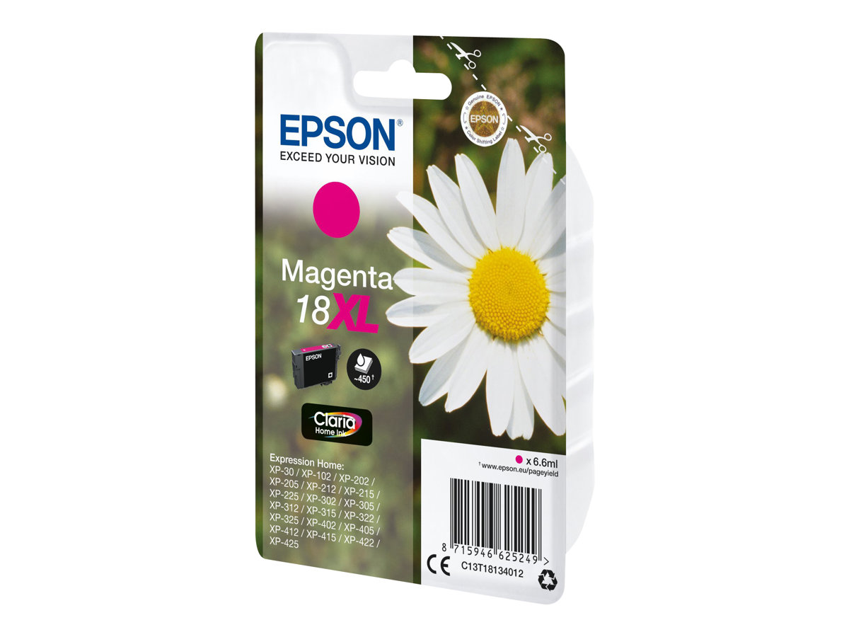 C13T18134012 EPSON XP Tinte magenta HC