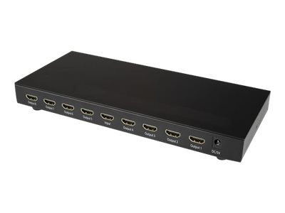 StarTech.com 8 Port 4K 60Hz HDMI Splitter - HDR Unterstützung - 7.1 Surround Audio Sound - HDMI Verteiler - Video-/Audio-Splitter