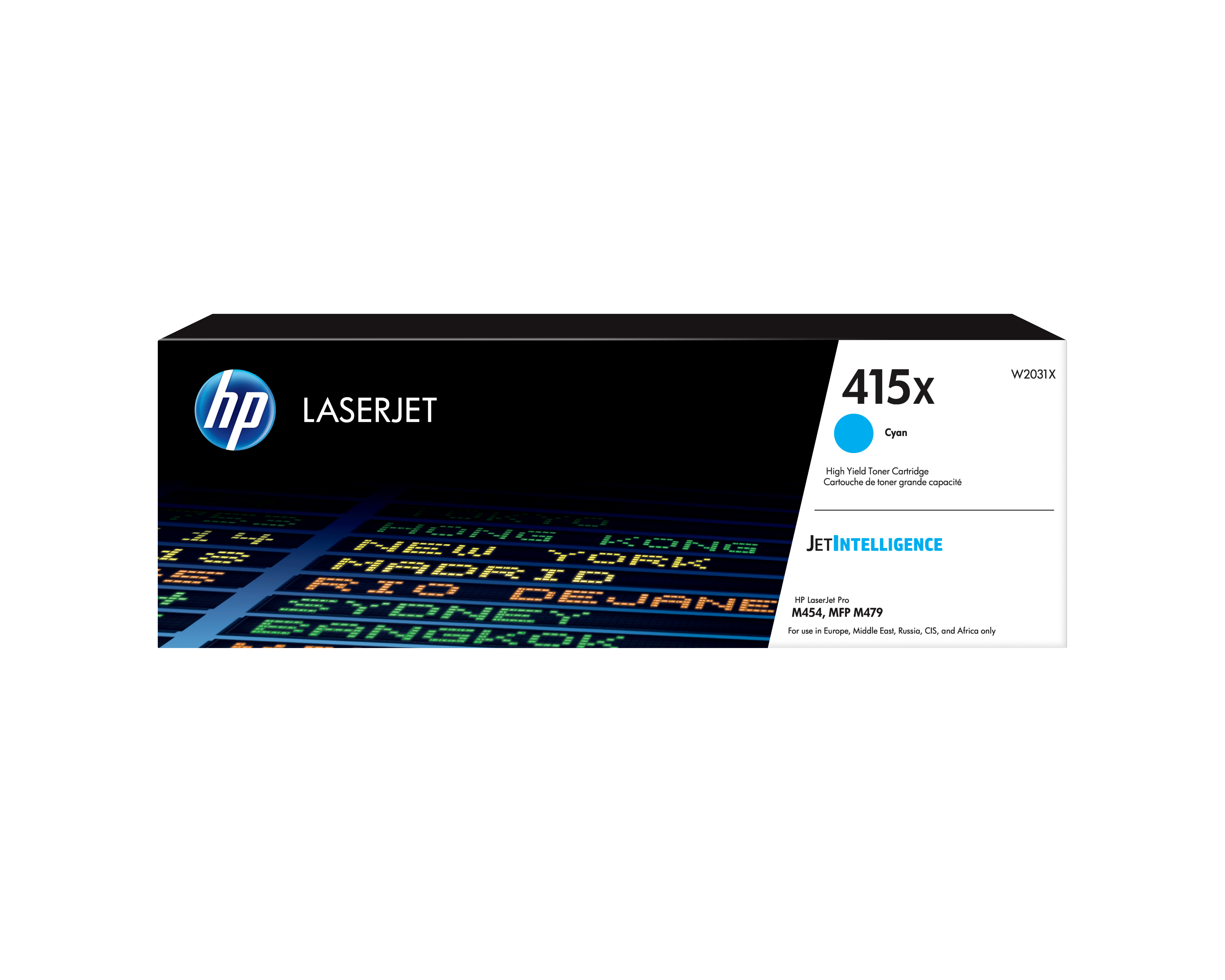 HP 415X W2031X cyan Tonerkartusche