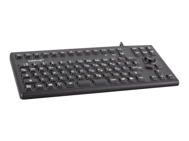 GETT InduProof3 Silikon Tastatur mit Maussteuerung IP68 wasserdicht desinfizierbar schwarz 86 Tasten Layout: DE GETT InduProof3 Silikon Tastatur mit Maussteuerung IP68 wasserdicht desinfizierbar schwarz 86 Tasten Layout: DE