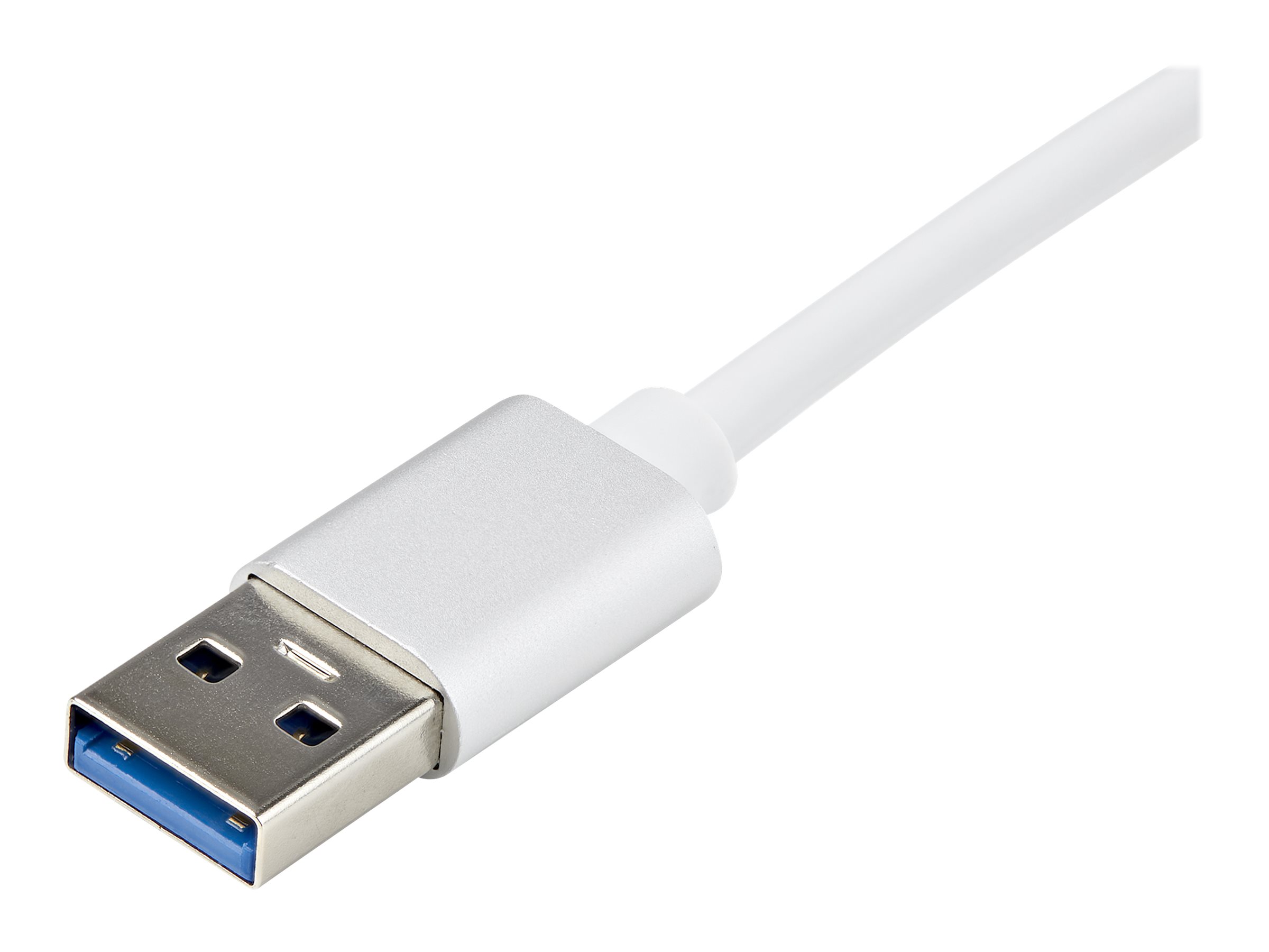 StarTech.com USB 3.0 auf Gigabit Netzwerkadapter - Silber - Schlankes Aluminium Design für MacBook, Chromebook oder Tablet - Netzwerkadapter - USB 3.0 - Gigabit Ethernet x 1