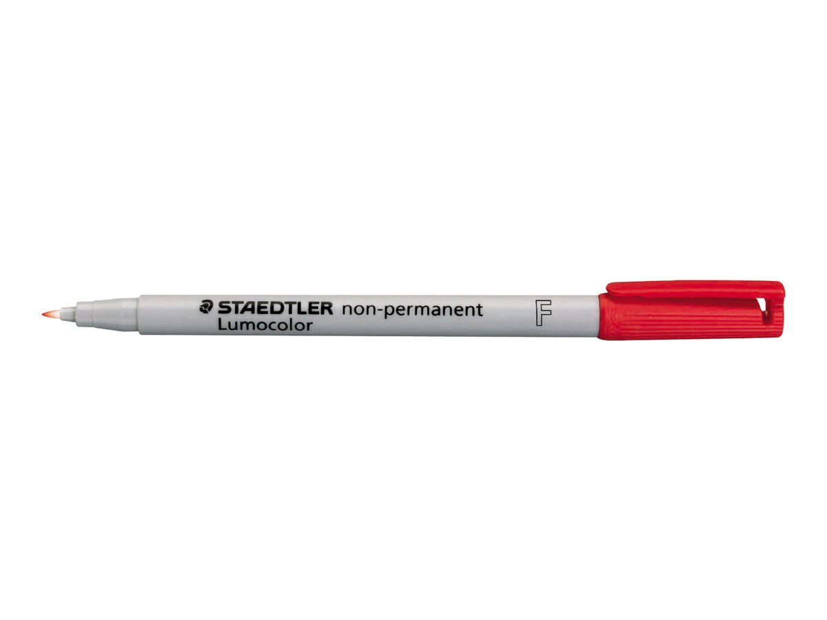 10 STAEDTLER Lumocolor Folienstifte rot 0,6 mm non-permanent 10 STAEDTLER Lumocolor Folienstifte rot 0,6 mm non-permanent