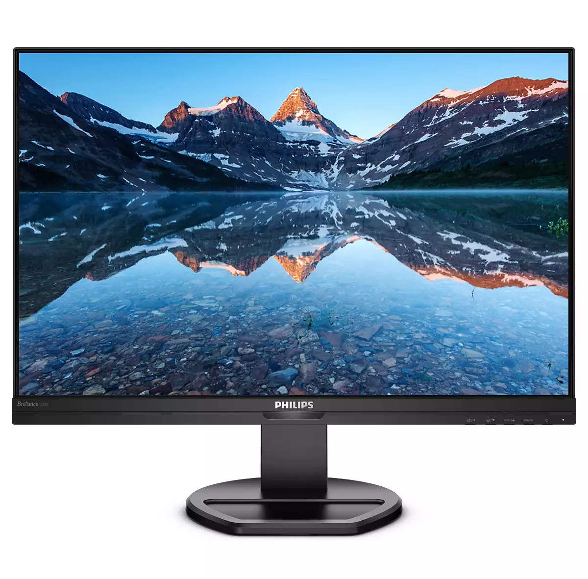 61,1cm24,1 1920x1200 Philips B Line 240B9 1610 WUXGA IPS 4ms 75Hz HDMI DVI VGA DP Speaker Black
