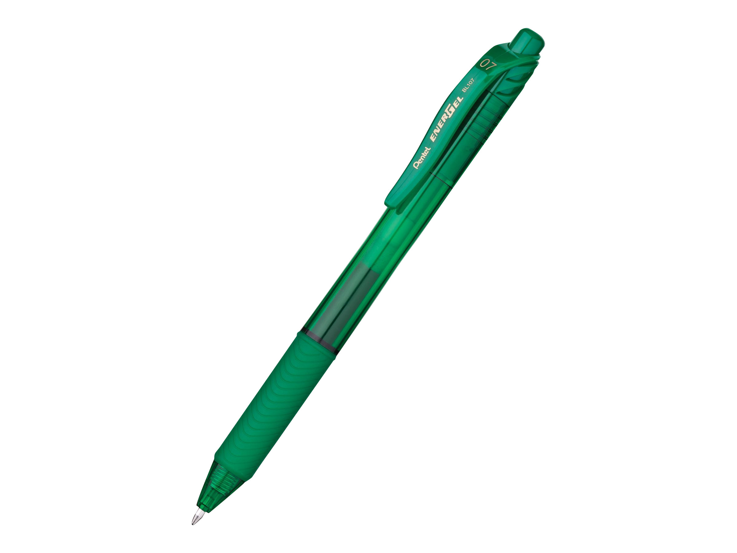 Pentel ENERGEL BL107 Gelschreiber gruen/transparent 0,35 mm, Schreibfarbe: gruen, 1 St. Pentel ENERGEL BL107 Gelschreiber gruen/transparent 0,35 mm, Schreibfarbe: gruen, 1 St.