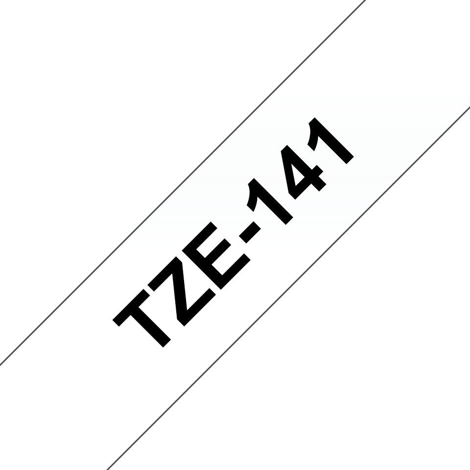 TZE141 BROTHER PT Schriftband 18mm klar