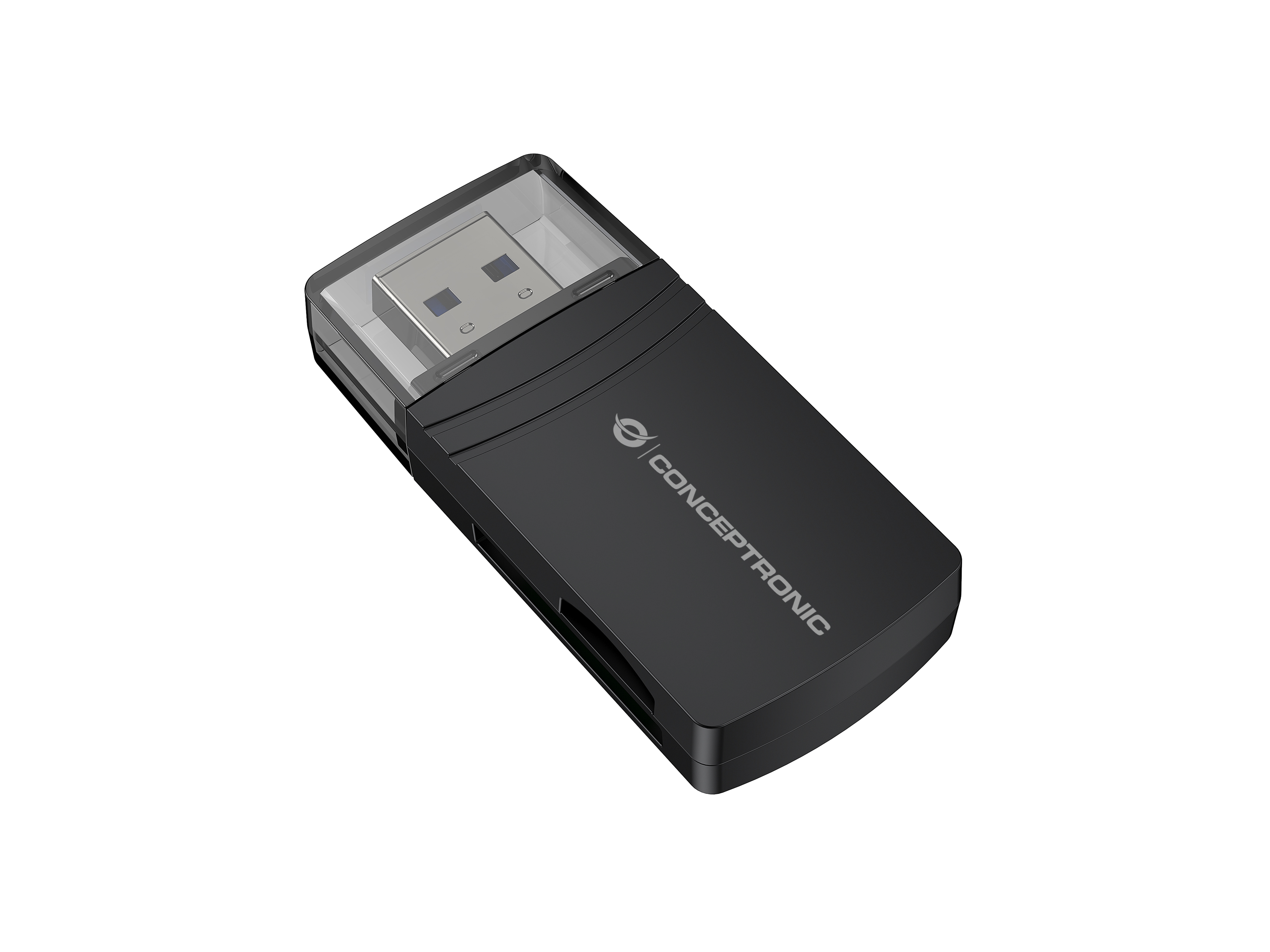 CONCEPTRONIC Kartenleser USBA32TFMicroSD40 schwarz
