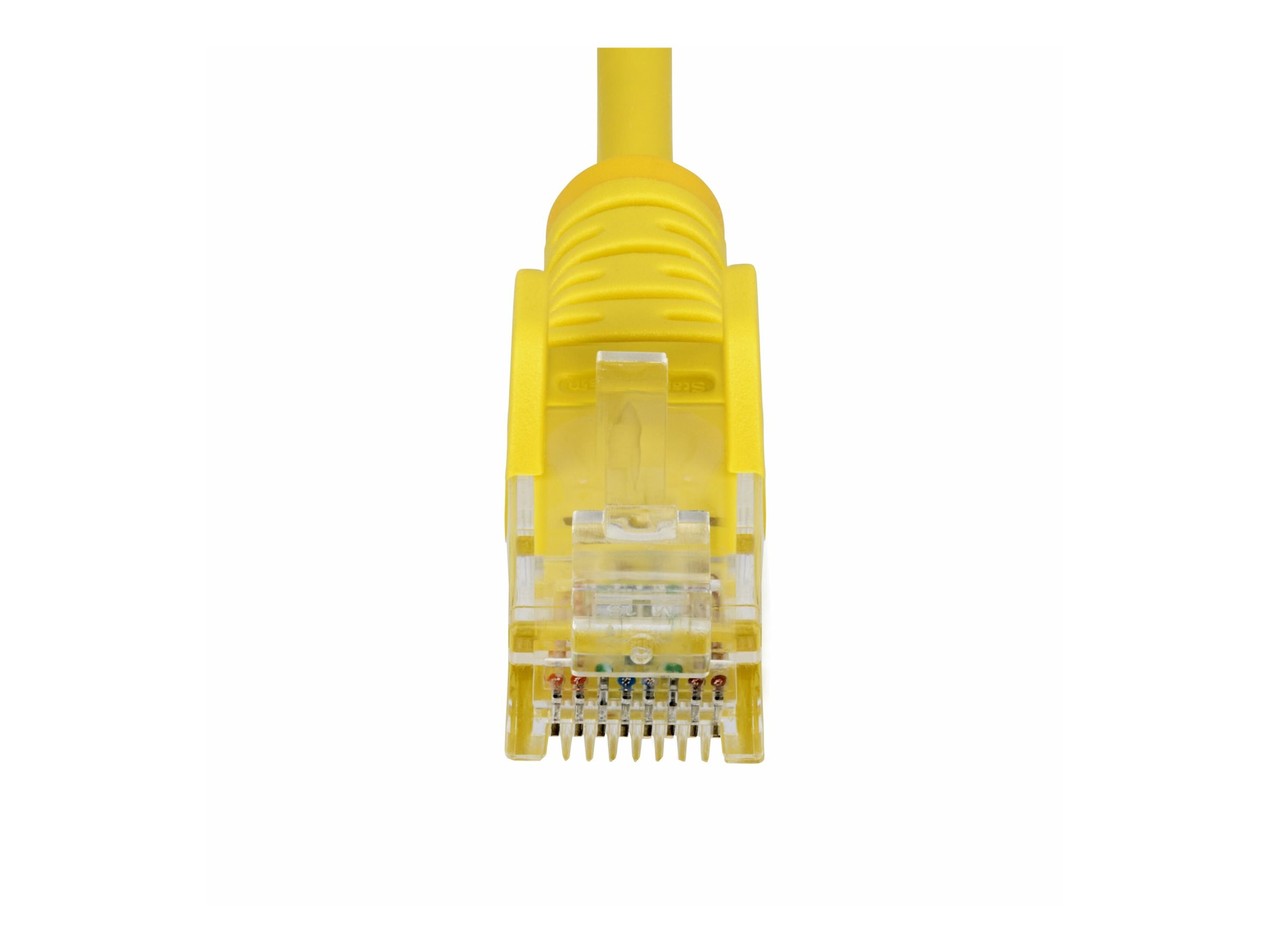 STARTECHCOM 5m Gelbes Schlankes CAT6EthernetKabel Snagless RJ45 LSZH 28AWG Reines Kupfer PatchkabelNetzwerkkabel