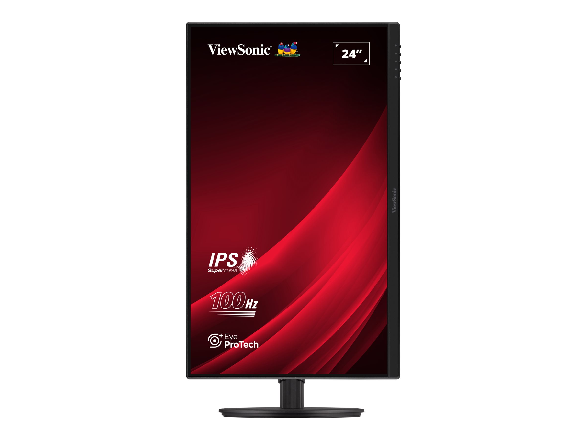 VIEWSONIC VA2408-HDJ 60,96cm 24Zoll IPS FHD 1920x1080 16:9 100Hz 5ms HDMI DP VGA Monitor
