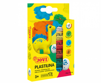 Jovi Knete PLASTILINA farbsortiert 6 Farben