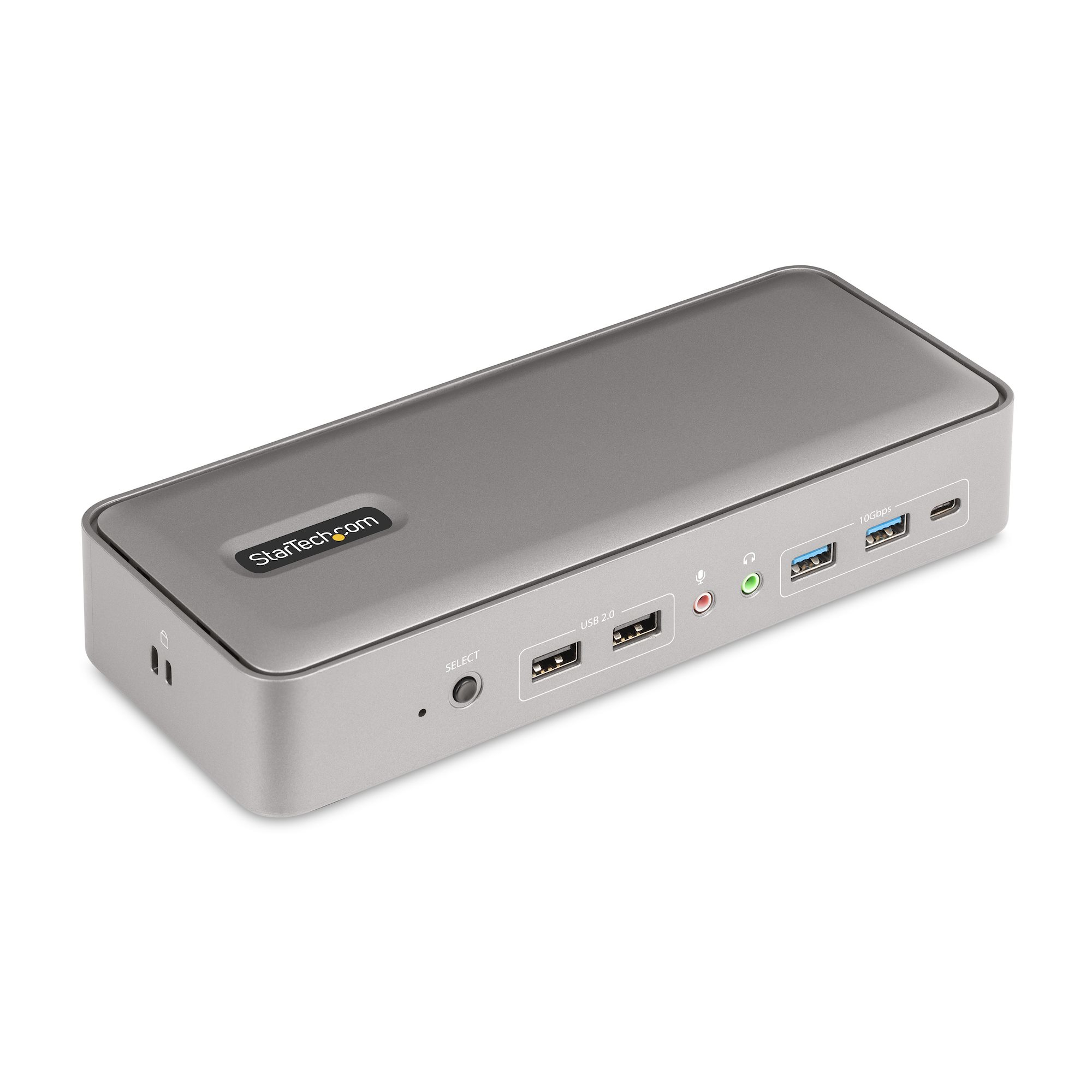 StarTech.com Dual-Laptop USB-C KVM Dock 129UE-USBC-KVM-DOCK Dual Monitor 4K 60Hz