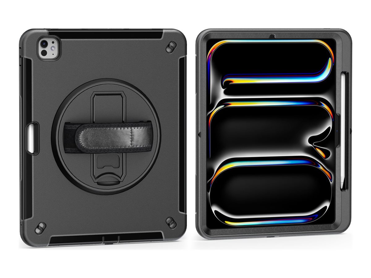 RuggedCaseGRIP f. Apple iPad Pro 13 (M4,2024),schwarz RuggedCaseGRIP f. Apple iPad Pro 13 (M4,2024),schwarz