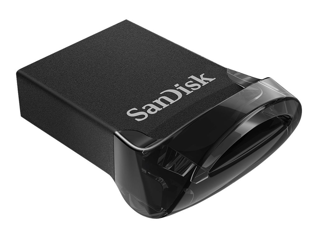 SanDisk USB-Stick Ultra Fit schwarz 128 GB