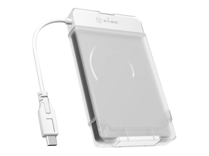 ICY BOX IBAC703C Speichergehaeuse mit Datenanzeige Netzanzeige EasySwap Mechanism 25