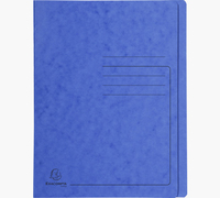 25 Exacompta Schnellhefter Karton blau DIN A4 25 Exacompta Schnellhefter Karton blau DIN A4