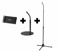 DURABLE Tablet-Halterung TWIST COMBI 894301 schwarz fuer 1 Tablet, Stangenhalterung DURABLE Tablet-Halterung TWIST COMBI 894301 schwarz fuer 1 Tablet, Stangenhalterung