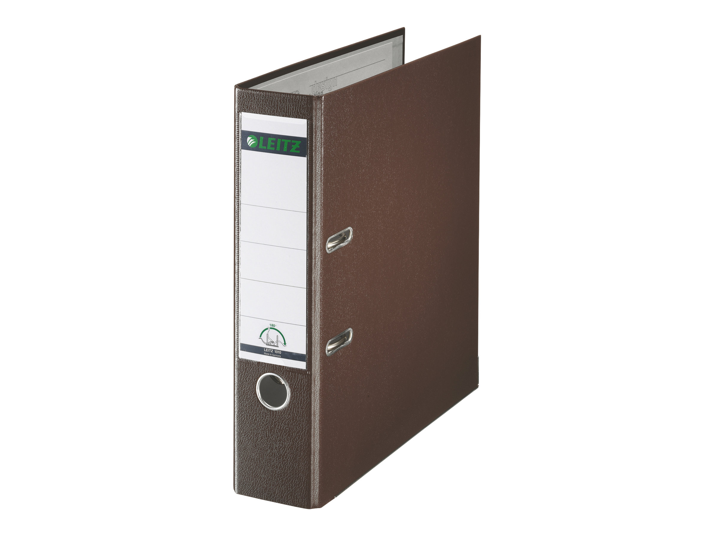 LEITZ 1010 Ordner braun Kunststoff 8,0 cm DIN A4 LEITZ 1010 Ordner braun Kunststoff 8,0 cm DIN A4