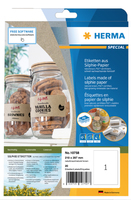 20 HERMA Etiketten braun 210,0 x 297,0 mm 20 HERMA Etiketten braun 210,0 x 297,0 mm