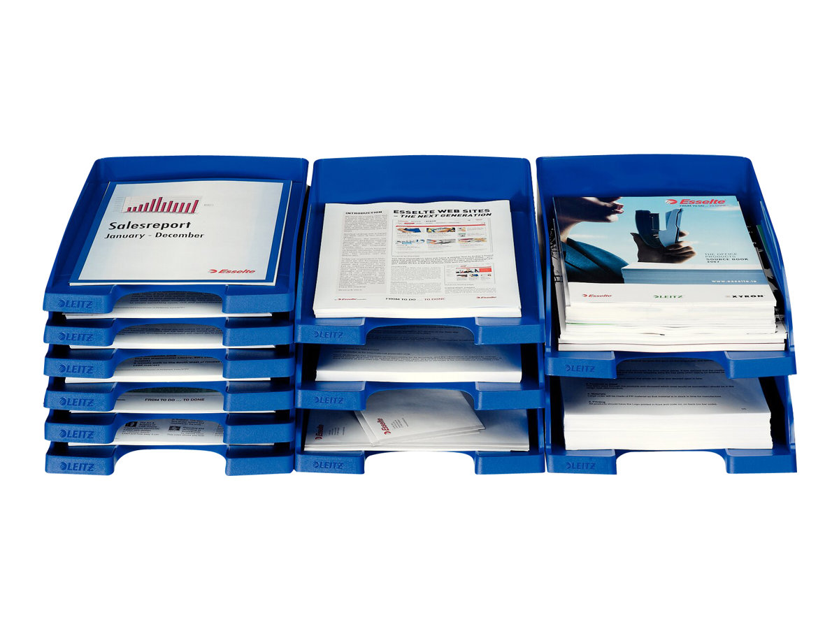 LEITZ Briefablage Jumbo blau