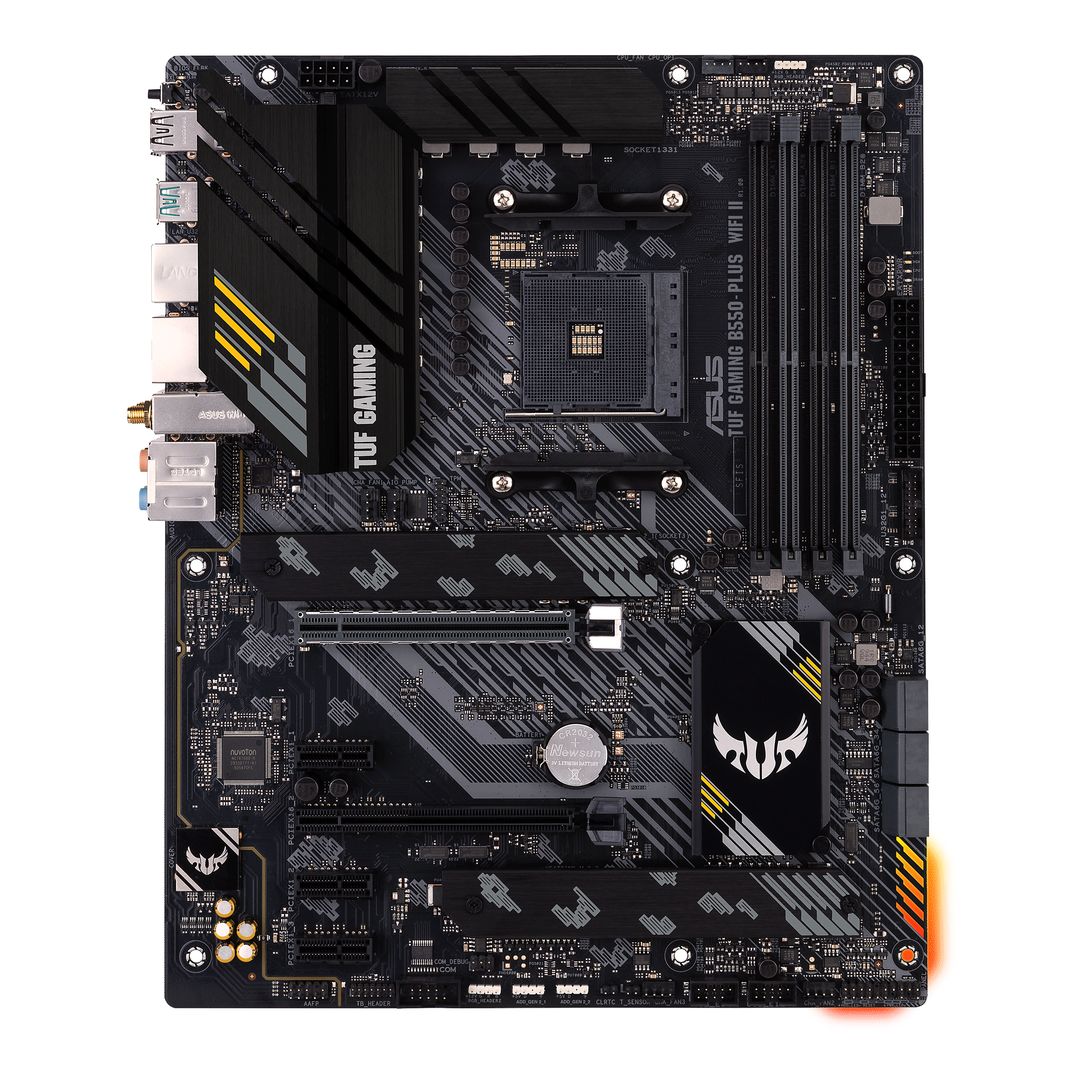 ASUS TUF GAMING B550PLUS WIFI II AM4 Socket 4x4DDR 1xHDMI 1xDP 2xM2