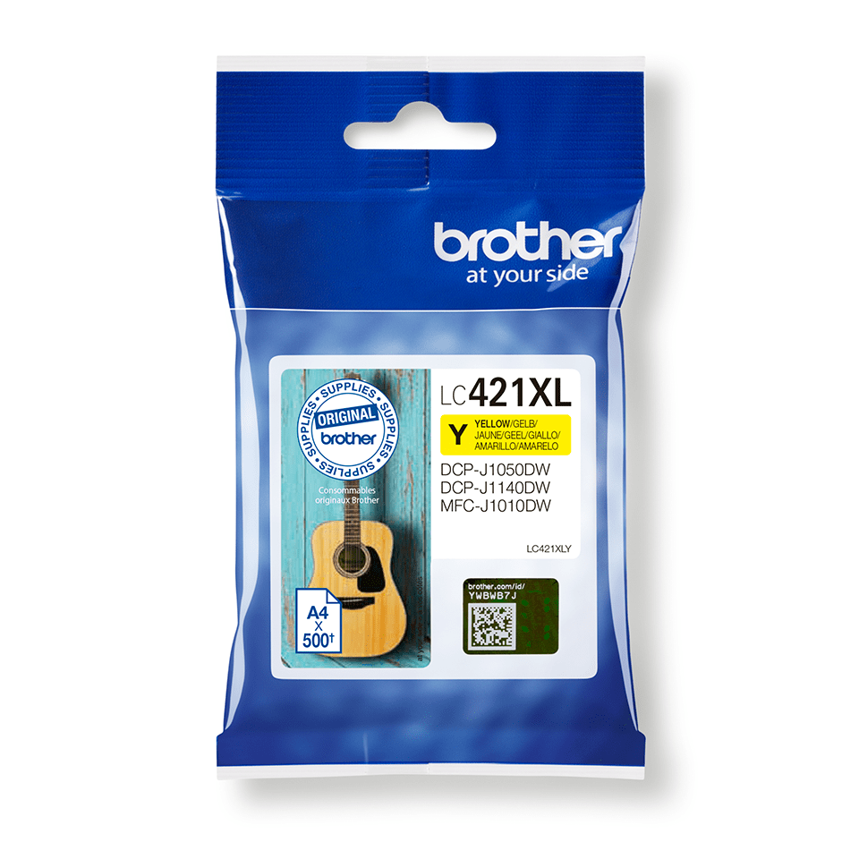 brother LC421XLY gelb Druckerpatrone