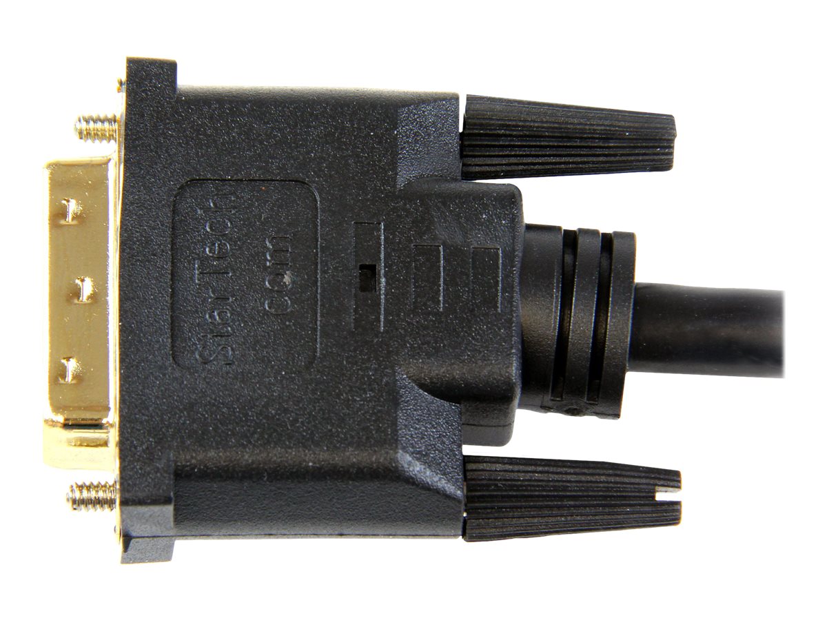 StarTech.com HDMI auf DVI-D Kabel 3m (Stecker/Stecker) - HDMI/DVI Adapterkabel mit vergoldeten Kontakten - HDMI/DVI Videokabel Schwarz - Videokabel - HDMI / DVI - 3 m