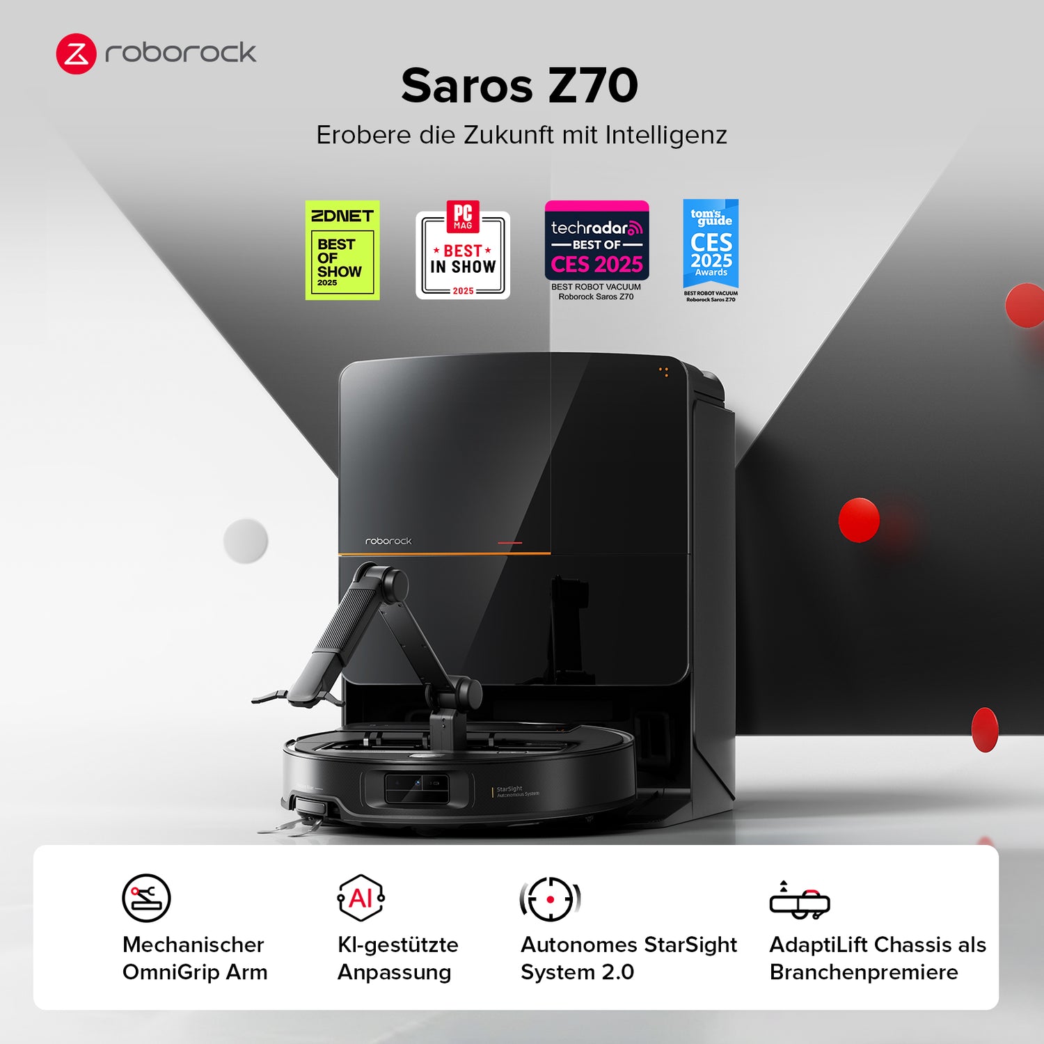 Roborock Saros Z70 Black