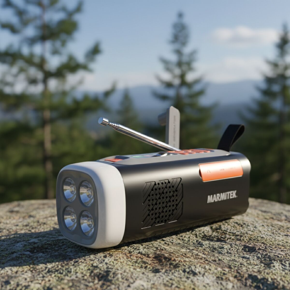 Marmitek RESQ 200 Schwarz DAB+ Bluetooth