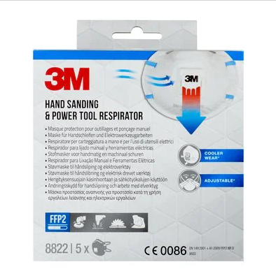 3M Cool Flow 8822 FFP2 Weiß