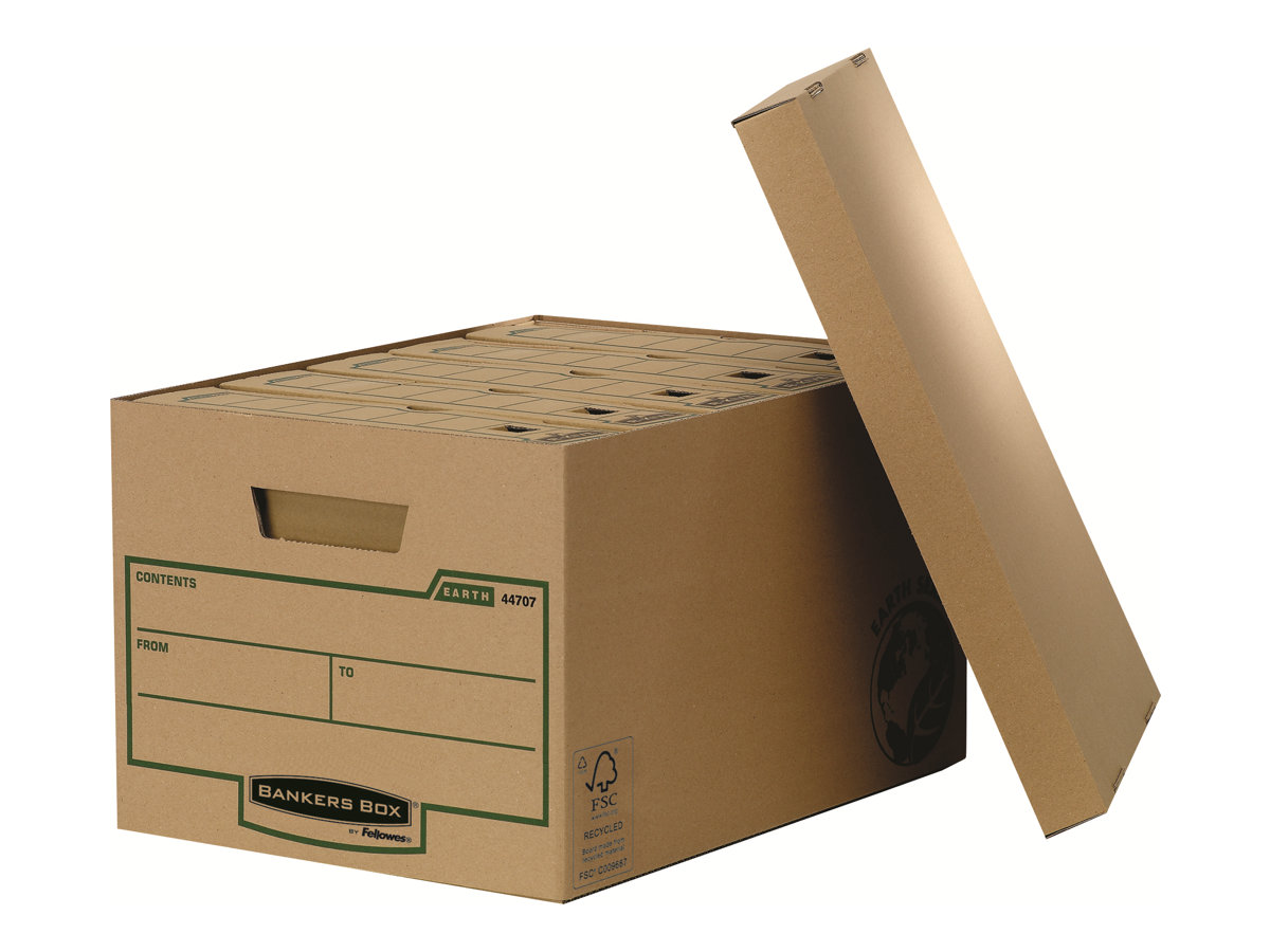 10 Bankers Box Archivboxen Earth Series braun 33,5 x 47,0 x 27,1 cm