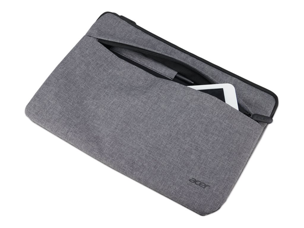 Acer Protective Sleeve 116 Hellgrau mit Fronttasche