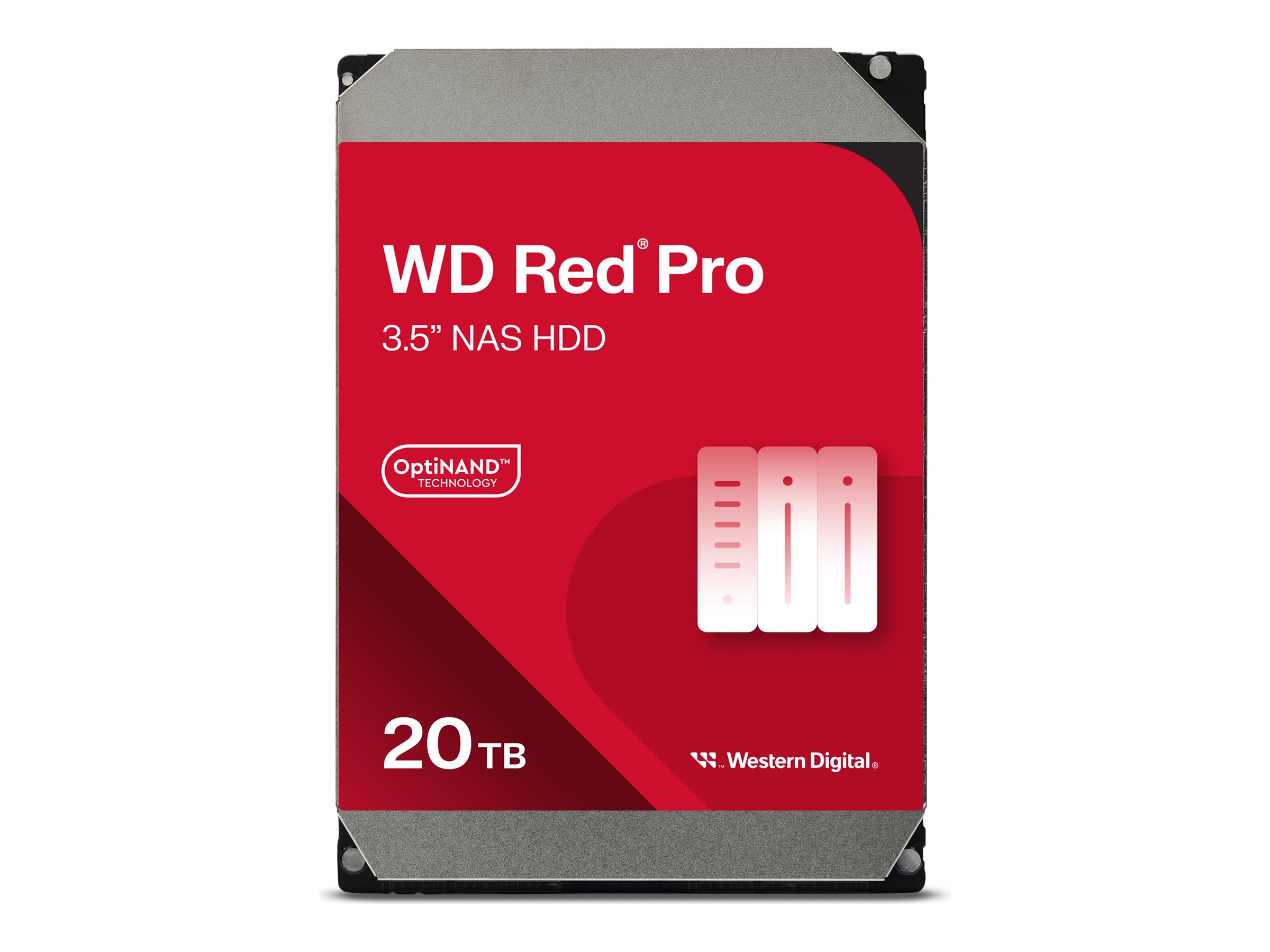 WD Red Pro    8.9cm (3.5) 20TB SATA3 7200  512MB WD201KFGX intern