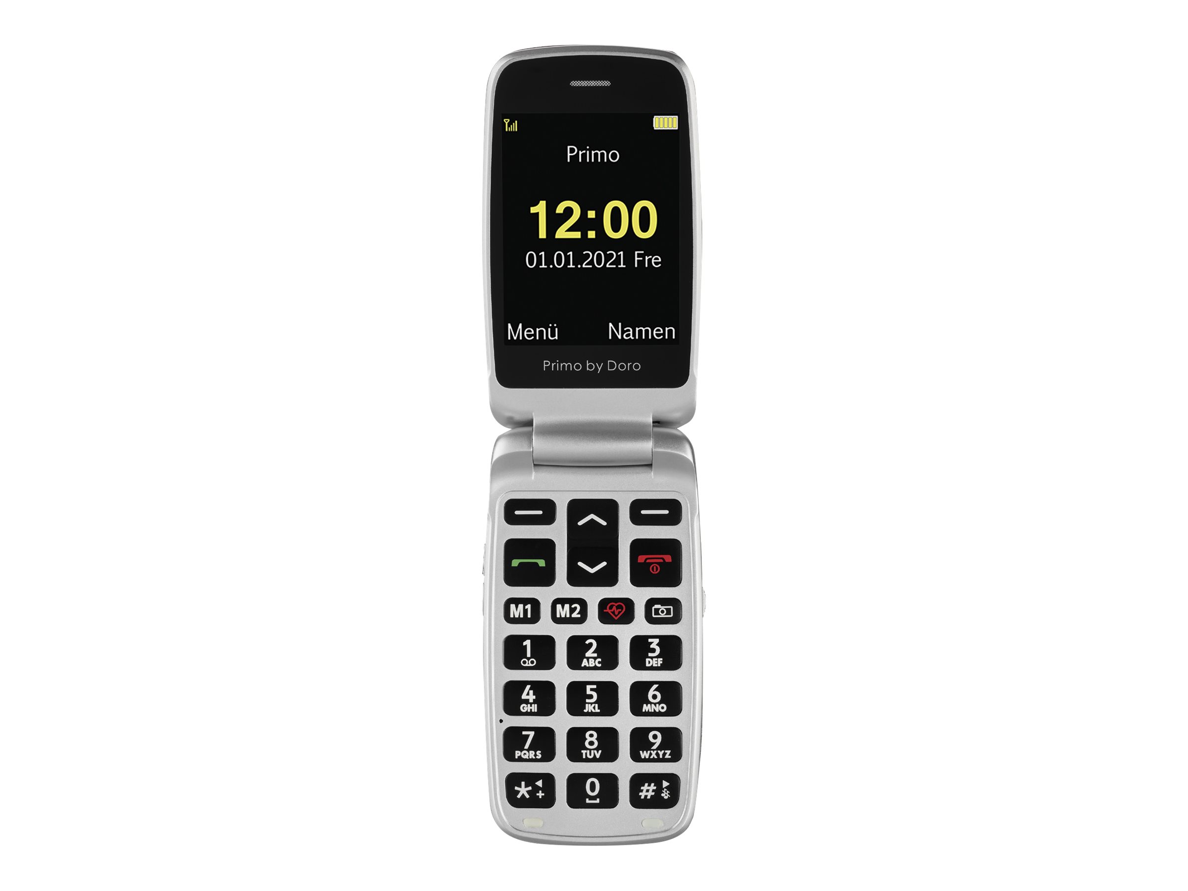 Primo by Doro 418 Grosstasten-Handy grau Primo by Doro 418 Grosstasten-Handy grau
