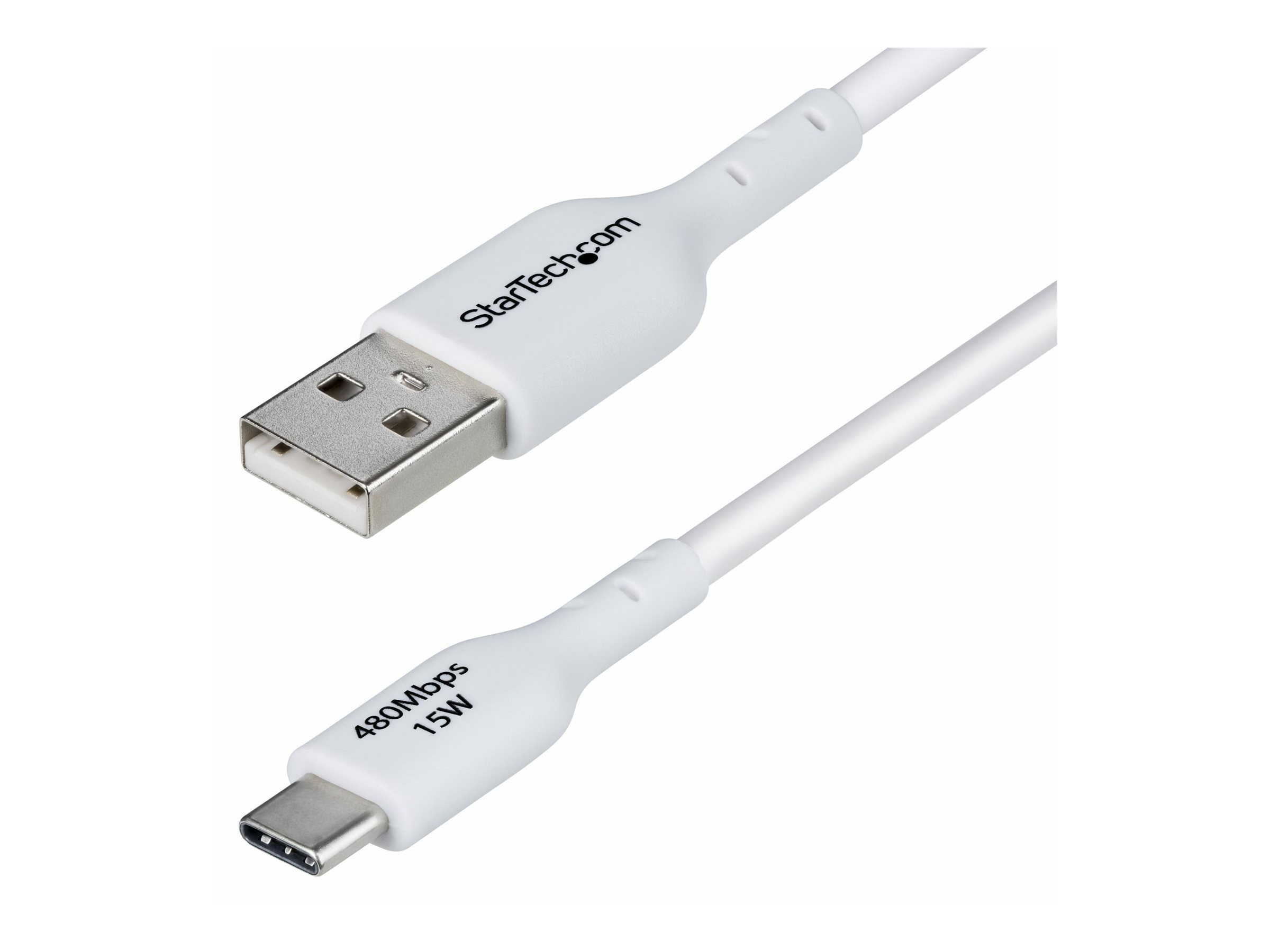 STARTECH.COM 2m USB-A auf USB-C Ladekabel USB-A auf Typ-C Ladekabel 3A Schnellladekabel USB 2.0 Datenubertragung M/M Weiss STARTECH.COM 2m USB-A auf USB-C Ladekabel USB-A auf Typ-C Ladekabel 3A Schnellladekabel USB 2.0 Datenubertragung M/M Weiss