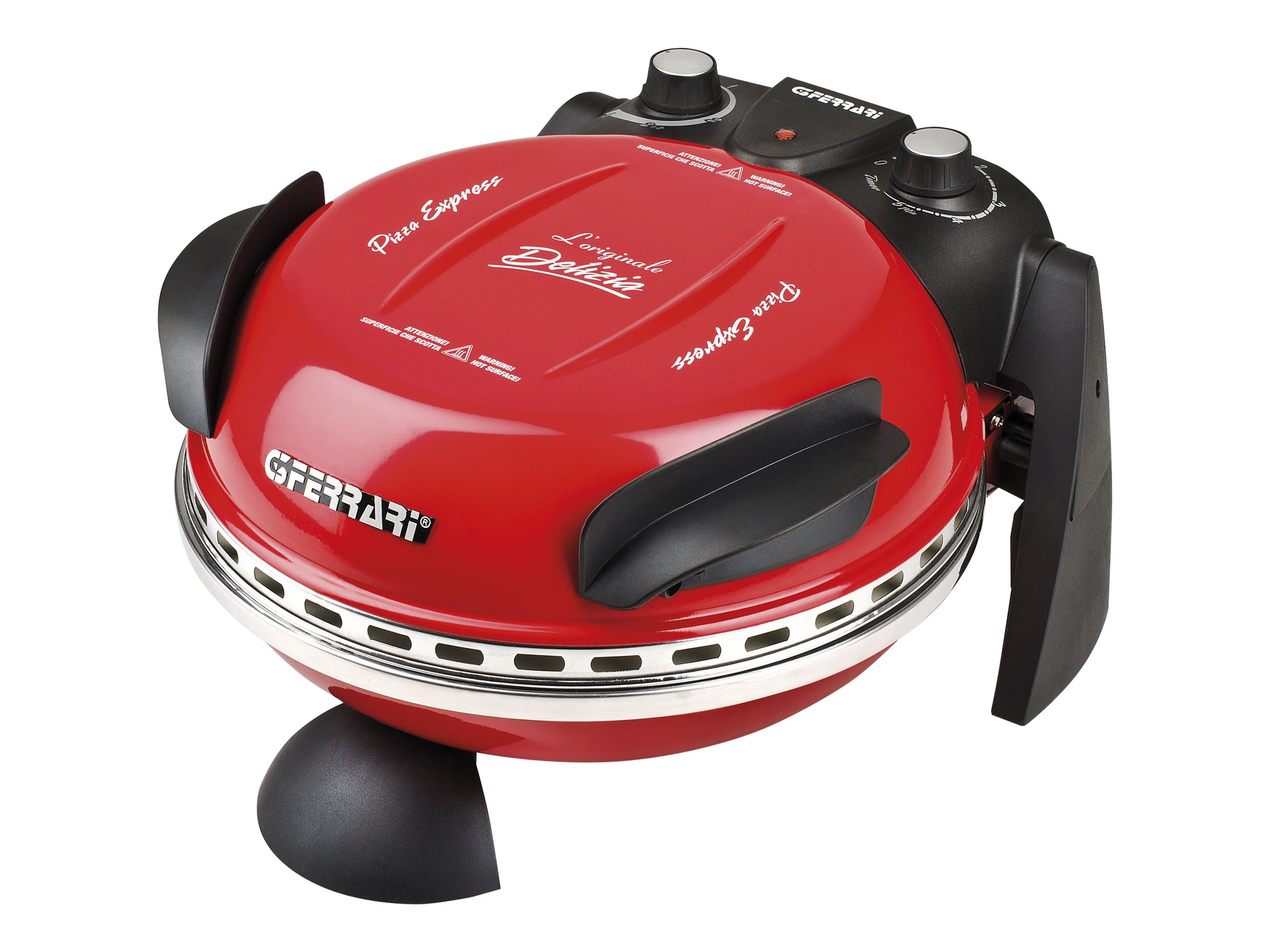 G3Ferrari G3 Ferrari Delizia 1 PizzaPizzen Edelstahl 31 cm Mechanisch 400 C 0,083 h