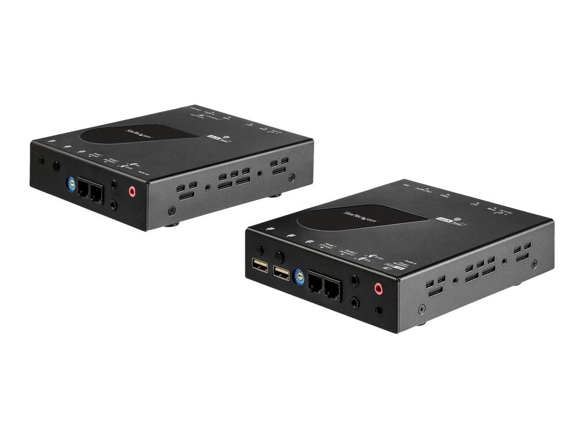 STARTECHCOM 4K HDMI Extender KVM 4K 30Hz Video ueber CAT6 IP Ethernet mit USB SV565HDIP