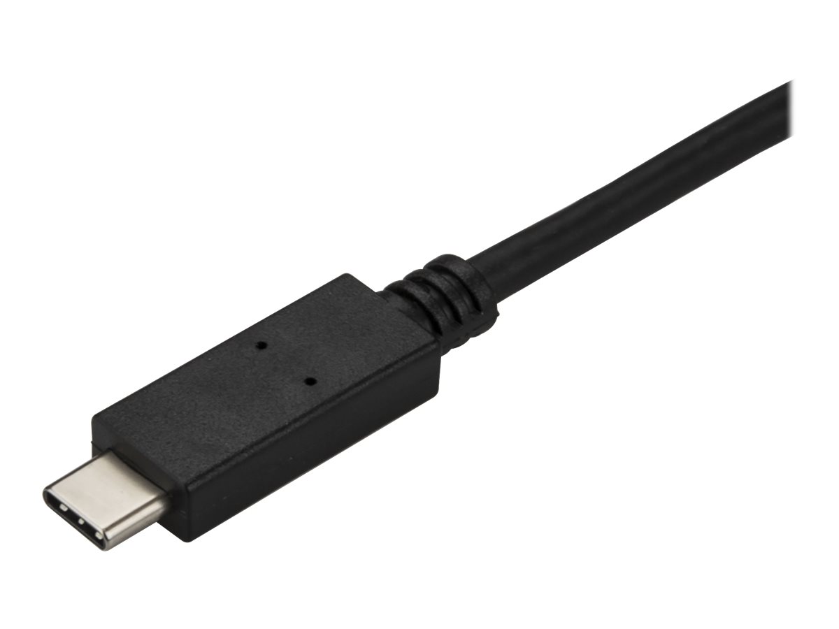 StarTech.com USB-C auf DisplayPort Adapter Kabel - 1 m - Thunderbolt 3 kompatibel - Schwarz - 4K 60Hz - CDP2DPMM1MB - externer Videoadapter - STM32F072CBU6 - Schwarz